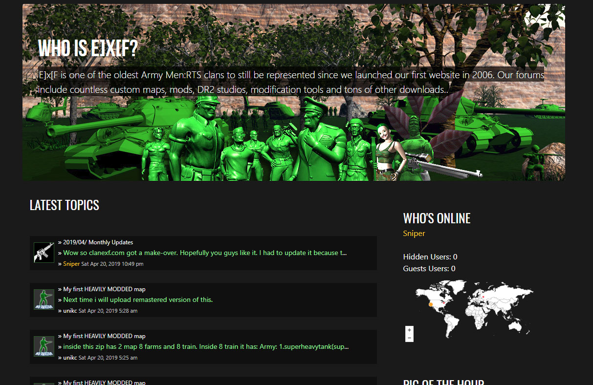 Army Men RTS New Website