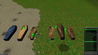Multiple coffins in game